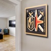 image:imageYouTheFan NHL OfficiallyLicensed 3D Logo Series Wall Art  Made of Multiple Layers  Ready to Hang on wall  Bold Design Perfect Fan GiftVegas Golden Knights