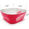 image:imageYouTheFan NHL OfficiallyLicensed Large Party Bowl  100 Melamine Dishwasher Safe BPA Free  Holds Large Bag of Chips  Sleek Design  Perfect for Game Day or Any DayDetroit Red Wings