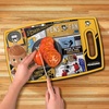 image:imageYouTheFan NHL OfficiallyLicensed Retro Series Cutting Board  Reversible Design for Double The Cutting Surface  Gentle on Knives Team Message on Both Front and BackPittsburgh Penguins