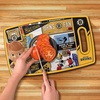 image:imageYouTheFan NHL OfficiallyLicensed Retro Series Cutting Board  Reversible Design for Double The Cutting Surface  Gentle on Knives Team Message on Both Front and BackBoston Bruins