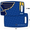 image:imageYouTheFan NHL Officiallylicensed Logo Series Cutting Board  reversible design for double the cutting surface  gentle on knives team message on both front and backSt Louis Blues