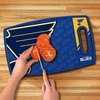 image:imageYouTheFan NHL Officiallylicensed Logo Series Cutting Board  reversible design for double the cutting surface  gentle on knives team message on both front and backSt Louis Blues