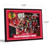image:imageYouTheFan Officiallylicensed NHL Purebred 3D Wall Art  Humorous original handdrawn cartoon artwork multilayer funny gift indoor team decorChicago Blackhawks