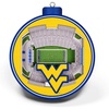 image:imageYouTheFan NCAA 3D StadiumView OrnamentWest Virginia Mountaineers