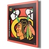 image:imageYouTheFan NHL OfficiallyLicensed 3D Logo Series Wall Art  Made of Multiple Layers  Ready to Hang on wall  Bold Design Perfect Fan GiftChicago Blackhawks