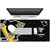 image:imageYouTheFan NHL OfficiallyLicensed Logo Series Desk Pad  Water and Stain Resistant HeavyDuty NonSlip Rubber Backing  Stitched Edge fits Under Mouse Computer and KeyboardPittsburgh Penguins