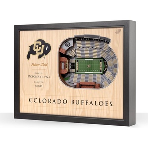 image:imageYouTheFan NCAA 25Layer StadiumView Wall ArtColorado Buffaloes