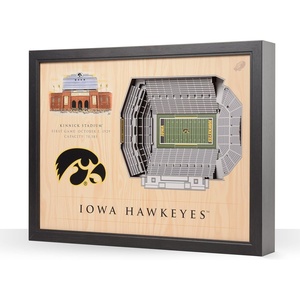 image:imageYouTheFan NCAA 25Layer StadiumView Wall ArtIowa Hawkeyes FB
