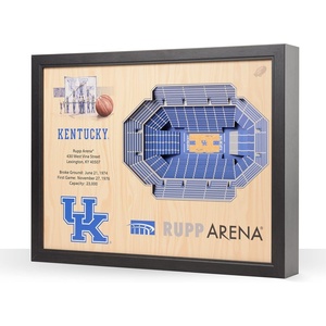 image:imageYouTheFan NCAA 25Layer StadiumView Wall ArtKentucky Wildcats BB