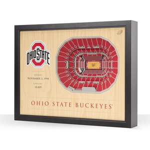 image:imageYouTheFan NCAA 25Layer StadiumView Wall ArtOhio State Buckeyes BB
