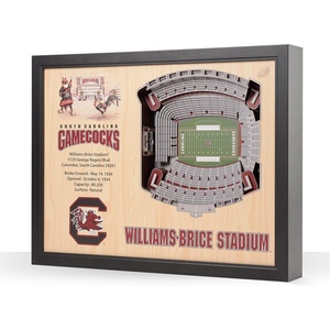 image:imageYouTheFan NCAA 25Layer StadiumView Wall ArtSouth Carolina Gamecocks