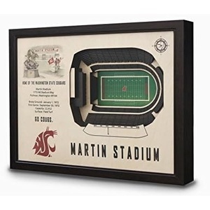 image:imageYouTheFan NCAA 25Layer StadiumView Wall ArtWashington State Cougars FB