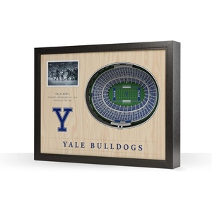 image:imageYouTheFan NCAA 25Layer StadiumView Wall ArtYale Bulldogs FB