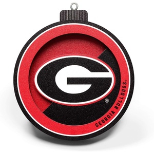 image:imageYouTheFan NCAA 3D Logo Series OrnamentGeorgia Bulldogs