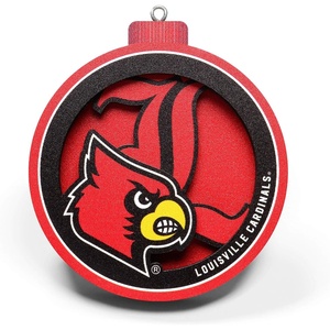image:imageYouTheFan NCAA 3D Logo Series OrnamentLouisville Cardinals