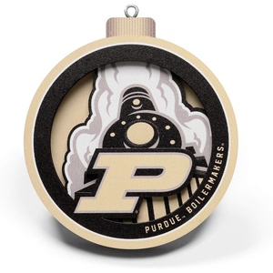 image:imageYouTheFan NCAA 3D Logo Series OrnamentPurdue Boilermakers