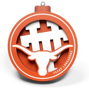 image:imageYouTheFan NCAA 3D Logo Series OrnamentTexas Longhorns