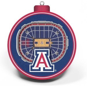 image:imageYouTheFan NCAA 3D StadiumView OrnamentArizona Wildcats