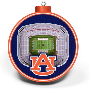 image:imageYouTheFan NCAA 3D StadiumView OrnamentAuburn Tigers