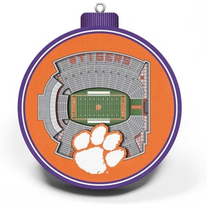 image:imageYouTheFan NCAA 3D StadiumView OrnamentClemson Tigers