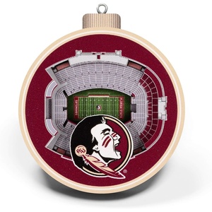 image:imageYouTheFan NCAA 3D StadiumView OrnamentFlorida State Seminoles