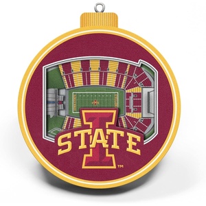 image:imageYouTheFan NCAA 3D StadiumView OrnamentIowa State Cyclones