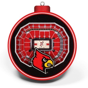 image:imageYouTheFan NCAA 3D StadiumView OrnamentLouisville Cardinals