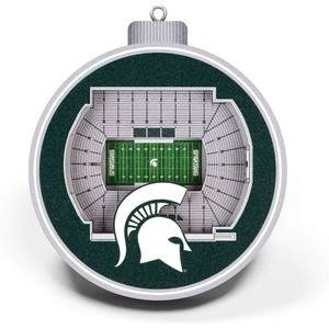 image:imageYouTheFan NCAA 3D StadiumView OrnamentMichigan State Spartans
