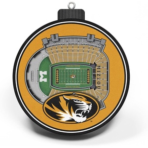 image:imageYouTheFan NCAA 3D StadiumView OrnamentMissouri Tigers