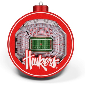 image:imageYouTheFan NCAA 3D StadiumView OrnamentNebraska Cornhuskers