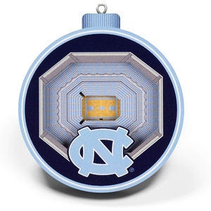 image:imageYouTheFan NCAA 3D StadiumView OrnamentNorth Carolina Tar Heels