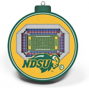 image:imageYouTheFan NCAA 3D StadiumView OrnamentNorth Dakota State Bison