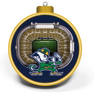 image:imageYouTheFan NCAA 3D StadiumView OrnamentNotre Dame Fighting Irish  Notre Dame Stadium