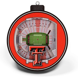 image:imageYouTheFan NCAA 3D StadiumView OrnamentTexas Tech Red Raiders