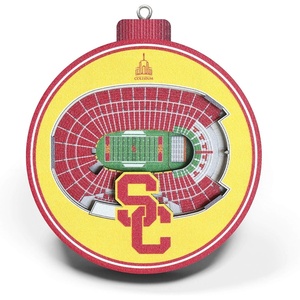 image:imageYouTheFan NCAA 3D StadiumView OrnamentUSC Trojans