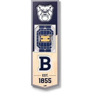 image:imageYouTheFan NCAA Arizona Wildcats 3D Stadium 6x19 Banner  McKale Memorial CenterButler Bulldogs