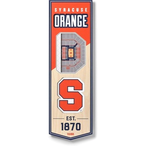 image:imageYouTheFan NCAA Arizona Wildcats 3D Stadium 6x19 Banner  McKale Memorial CenterSyracuse Orange