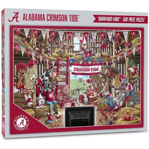 image:imageYouTheFan NCAA Barnyard Fans 500pc PuzzleAlabama Crimson Tide