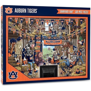 image:imageYouTheFan NCAA Barnyard Fans 500pc PuzzleAuburn Tigers