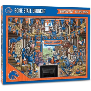 image:imageYouTheFan NCAA Barnyard Fans 500pc PuzzleBoise State Broncos