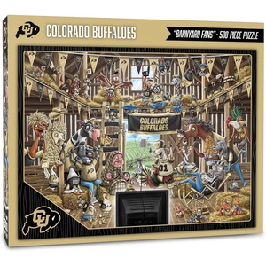 image:imageYouTheFan NCAA Barnyard Fans 500pc PuzzleColorado Buffaloes