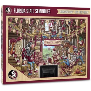 image:imageYouTheFan NCAA Barnyard Fans 500pc PuzzleFlorida State Seminoles