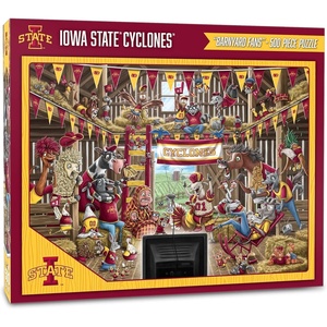 image:imageYouTheFan NCAA Barnyard Fans 500pc PuzzleIowa State Cyclones