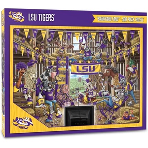image:imageYouTheFan NCAA Barnyard Fans 500pc PuzzleLSU Tigers