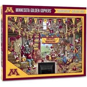 image:imageYouTheFan NCAA Barnyard Fans 500pc PuzzleMinnesota Golden Gophers
