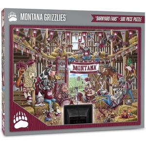 image:imageYouTheFan NCAA Barnyard Fans 500pc PuzzleMontana Grizzlies