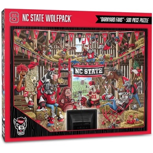 image:imageYouTheFan NCAA Barnyard Fans 500pc PuzzleNC State Wolfpack