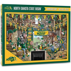 image:imageYouTheFan NCAA Barnyard Fans 500pc PuzzleNorth Dakota State Bison