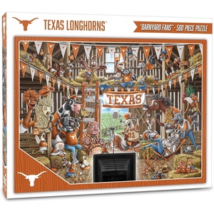image:imageYouTheFan NCAA Barnyard Fans 500pc PuzzleTexas Longhorns