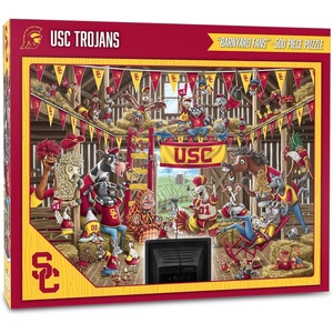 image:imageYouTheFan NCAA Barnyard Fans 500pc PuzzleUSC Trojans